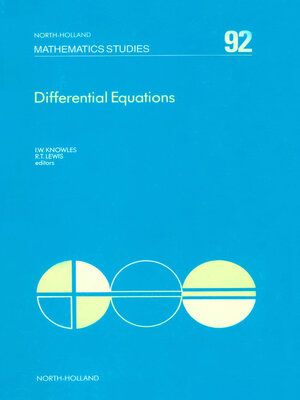 cover image of Differential Equations